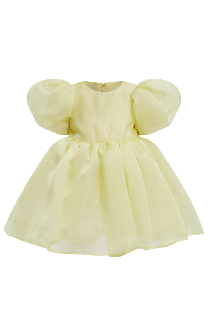 JULIET ORGANZA MINI DRESS in colour SUNSHINE
