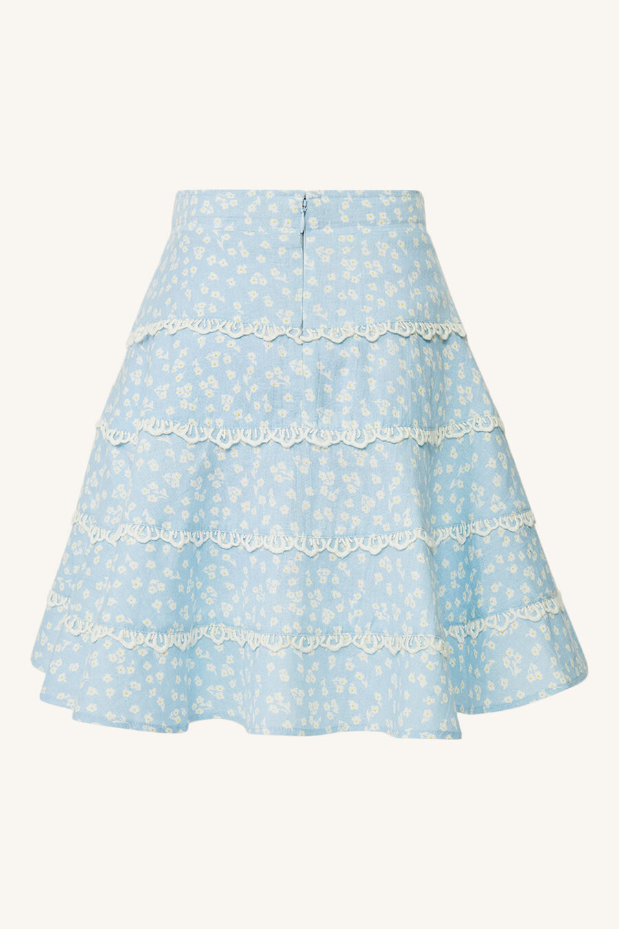 GIRLS ANABELLA PRINTED MINI SKIRT