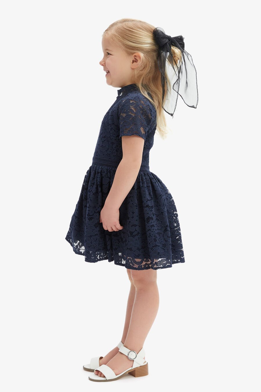 Girls Mila Mini Lace Dress