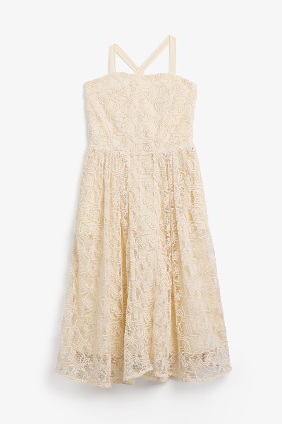 Girls Estie Broderie Lace Midi Dress