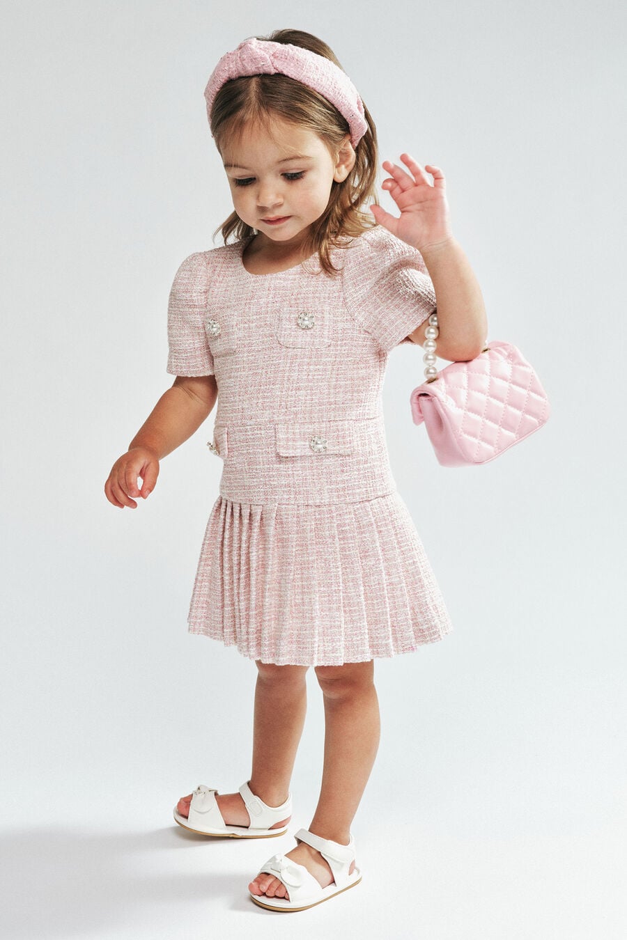 Baby Girl Shiloh Boucle Dress