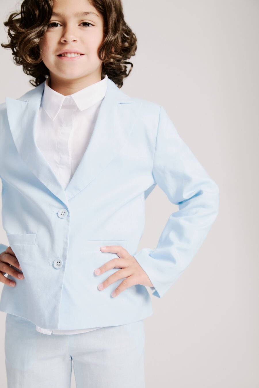 CHARLES BLAZER in colour BLUE BAY