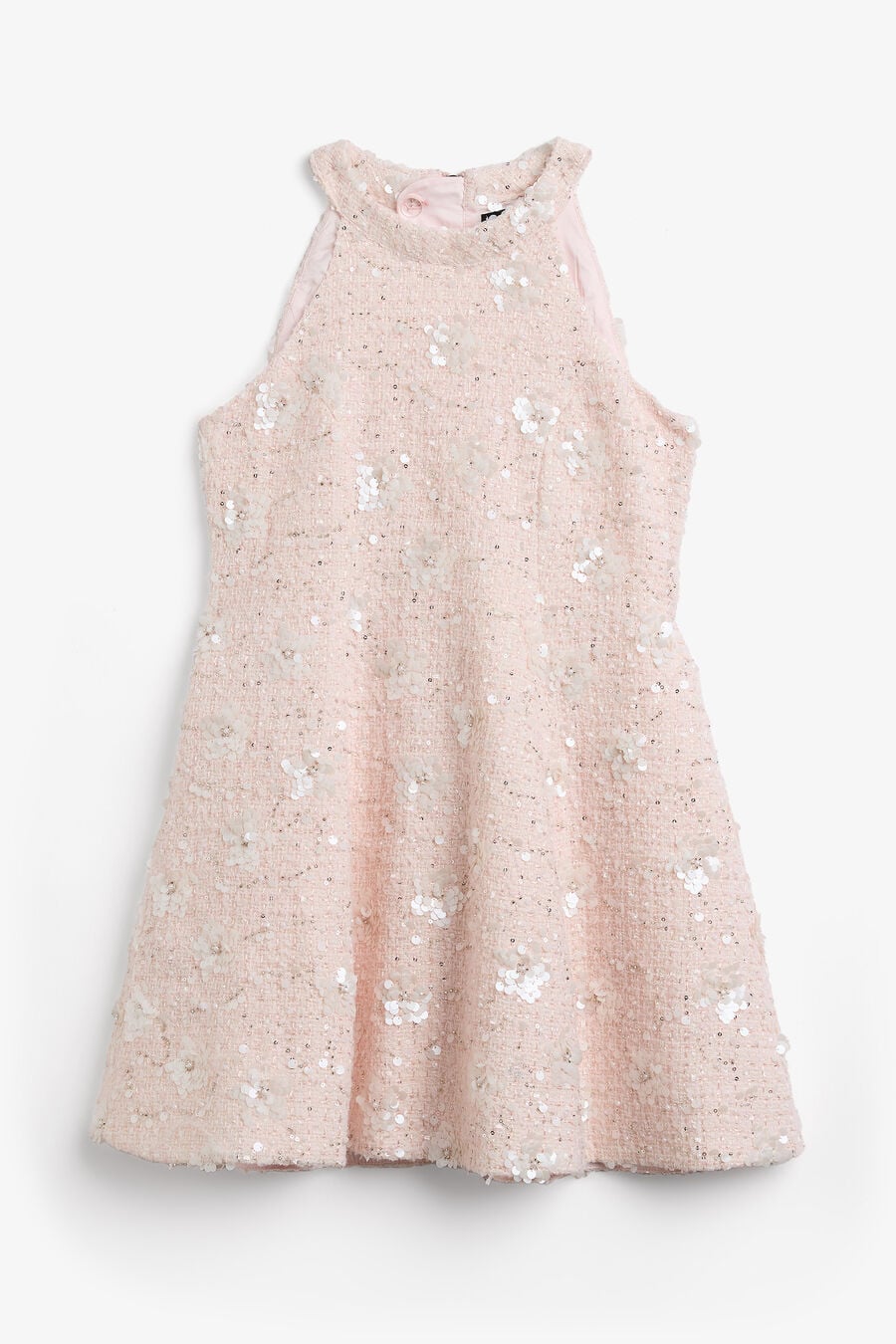 Girls Yve Sequin Boucle Mini Dress
