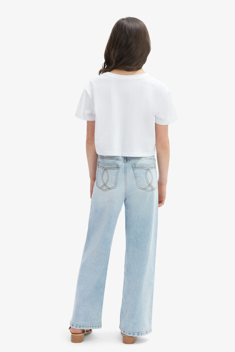 BARDOT BOXY TEE in colour WHITE