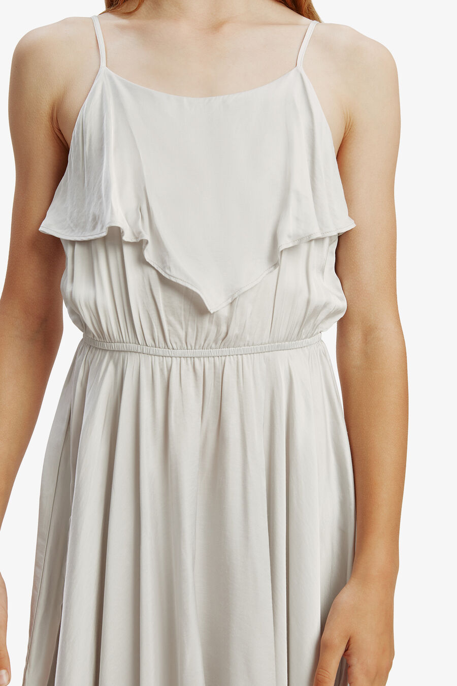 ADDY HANKY DRESS in colour SILVER