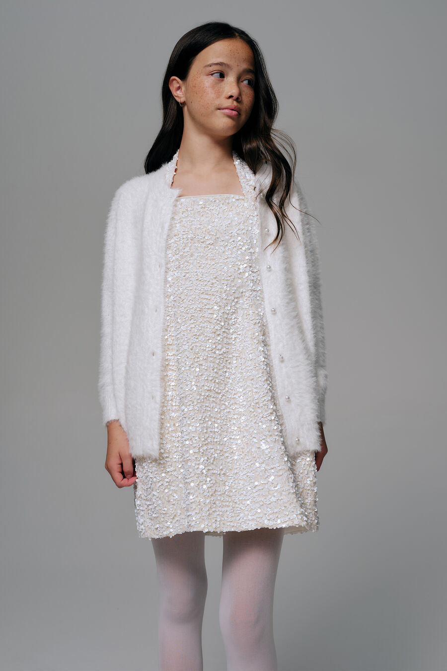Girls Nevelle Sequin Dress