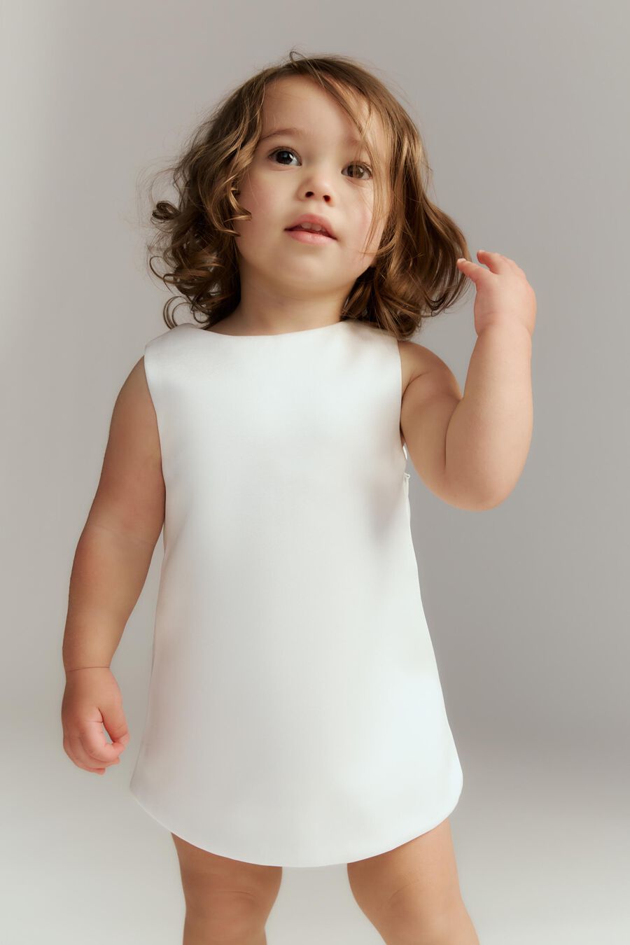 OLIVIA MINI DRESS in colour ORCHID WHT