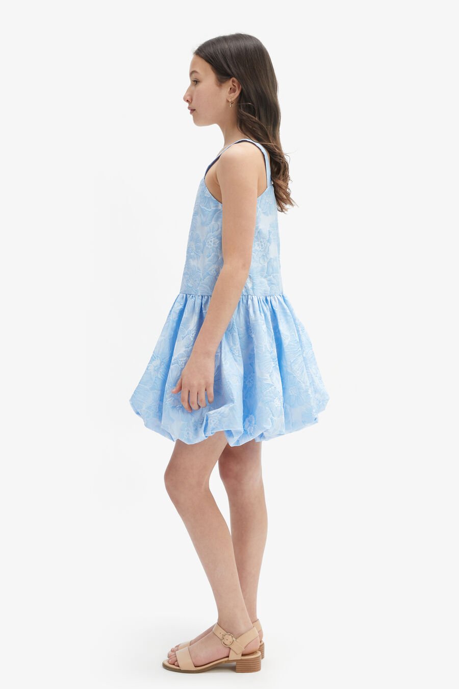 ELIANNA MINI DRESS in colour BLUE BELL