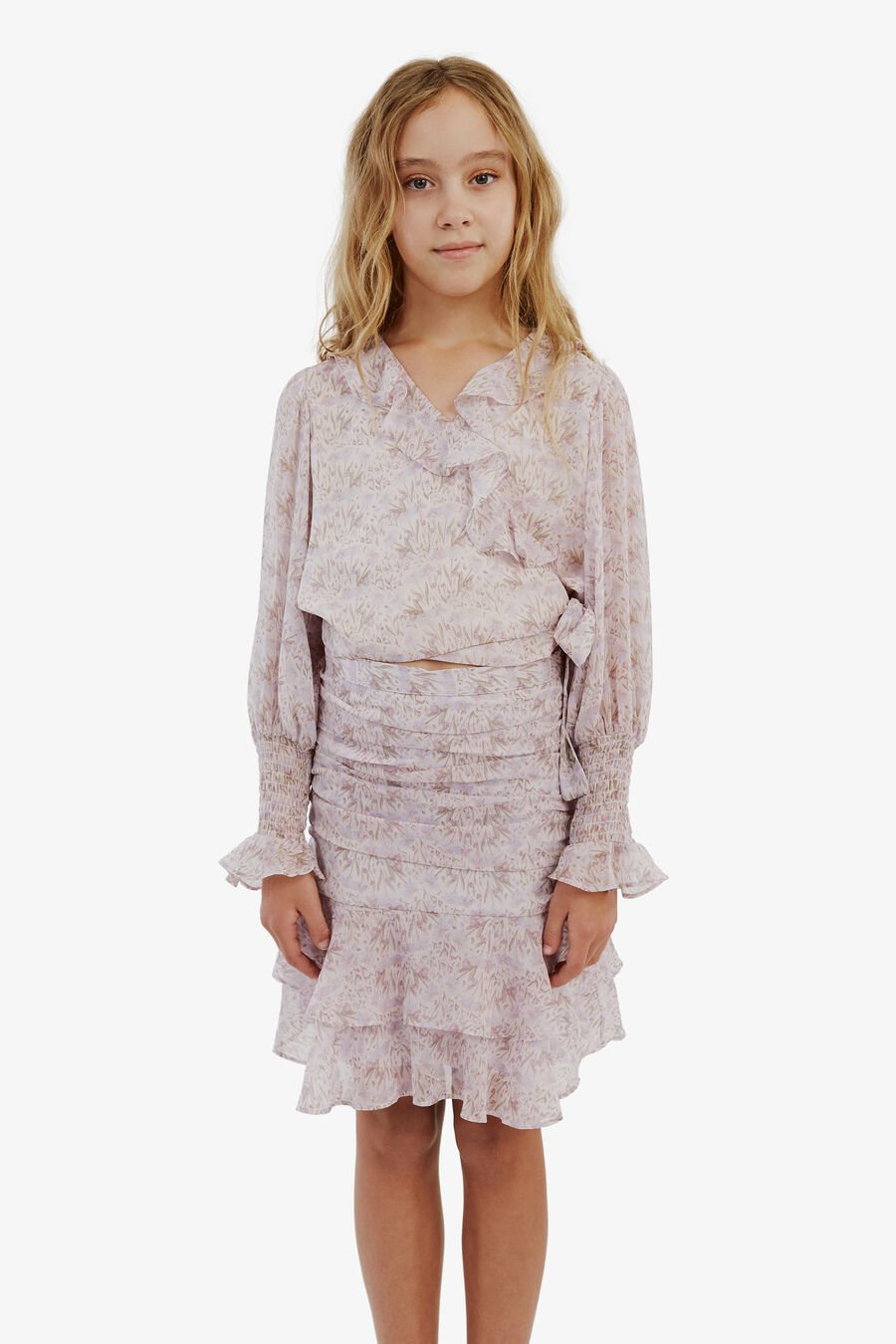 Girls Georgie Floral Top