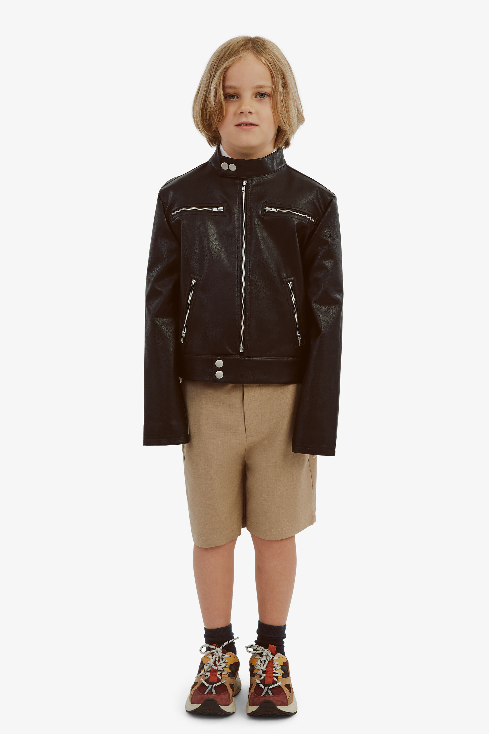 Bardot junior leather jacket clearance