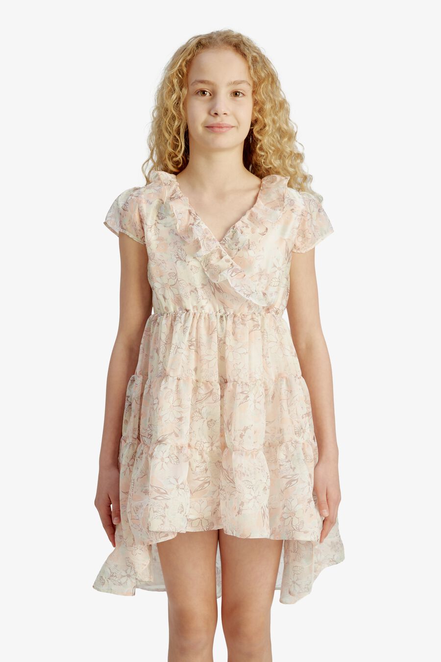 TATUM MINI DRESS in colour Sunset Floral