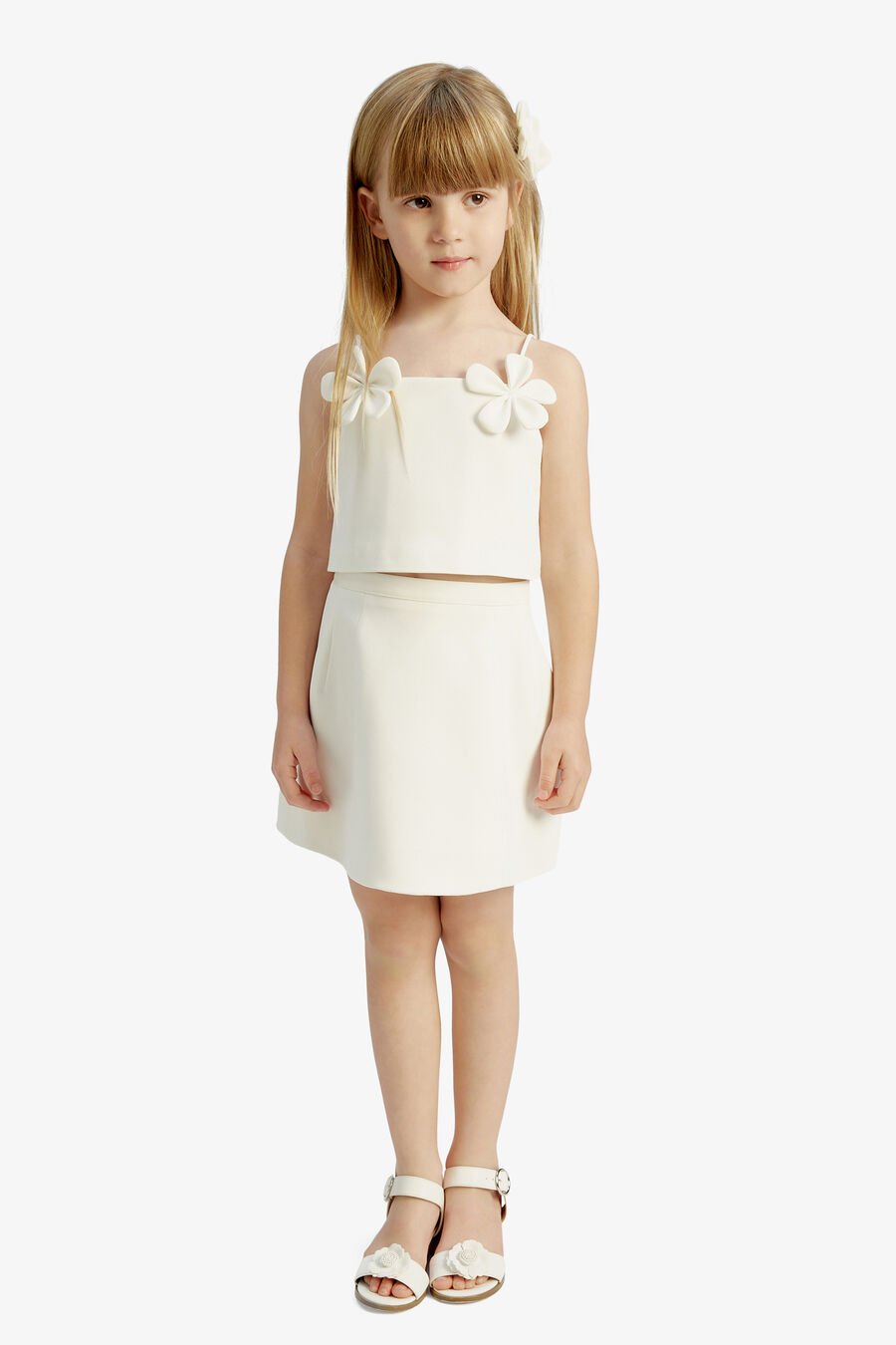 CLIO SKIRT in colour ORCHIDWHT