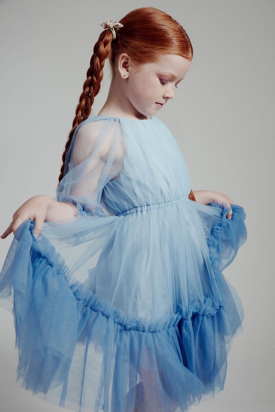 Girls Siara Ombre Tulle Gown