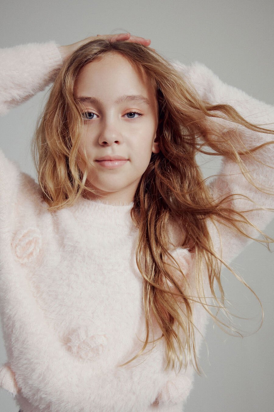 Girls Ophelia Rosette Top