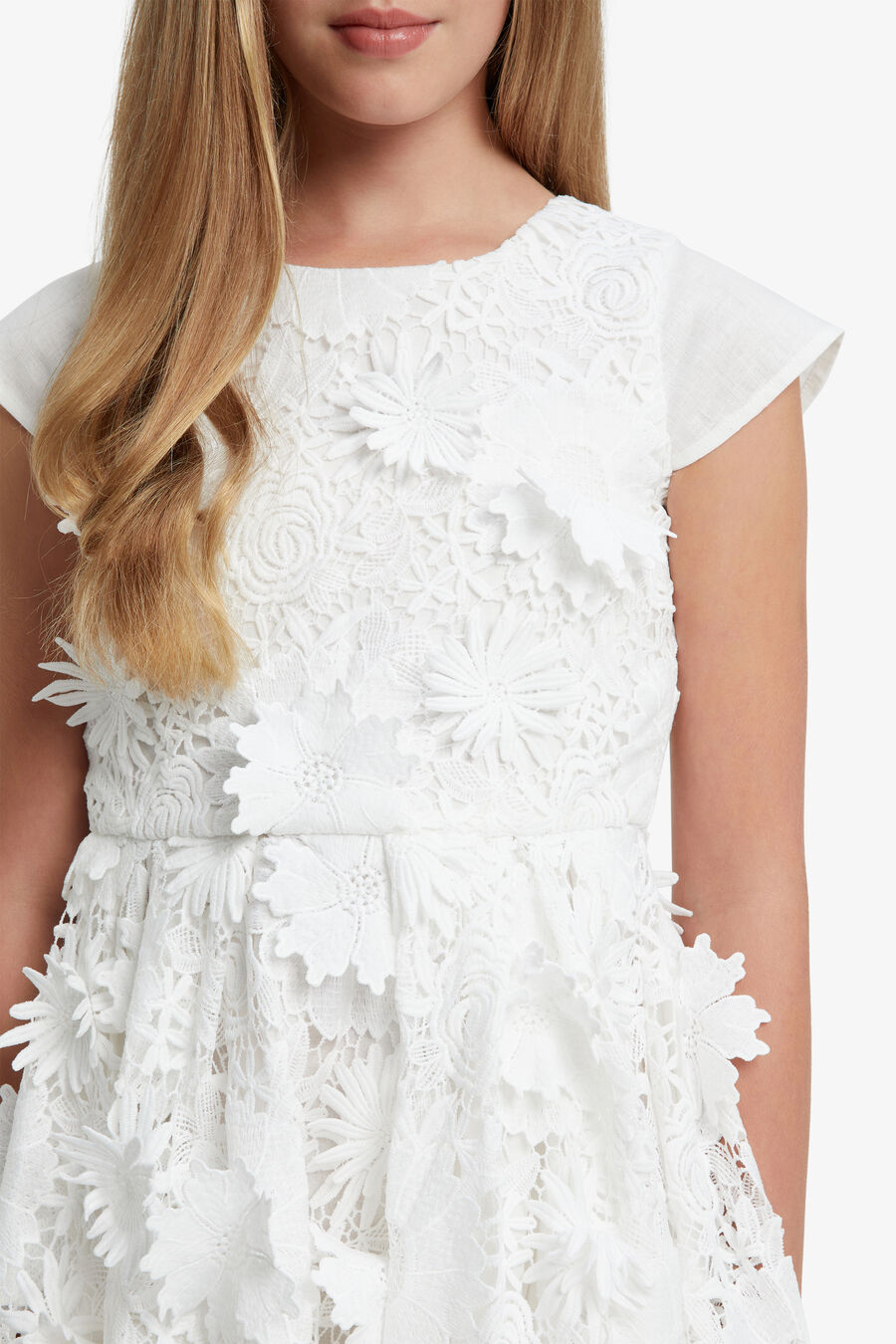 AVEN STARLET DRESS in colour ORCHIDWHT