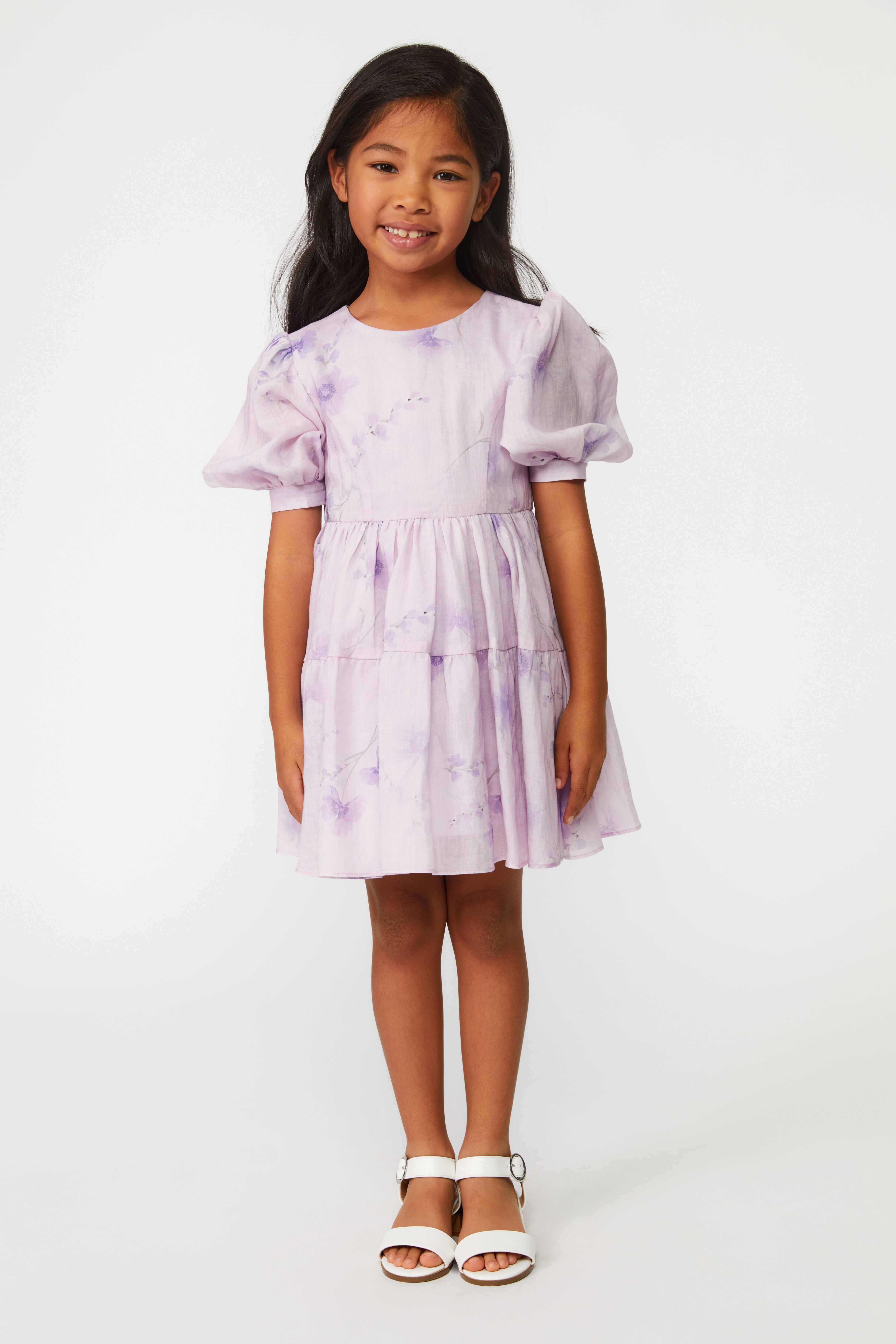 Girls petal dress hotsell
