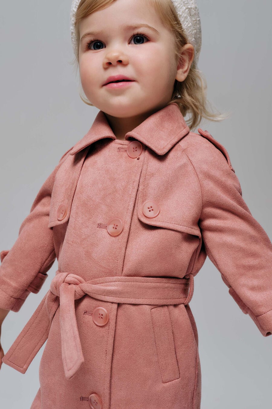 Baby Natasha Suede Trench