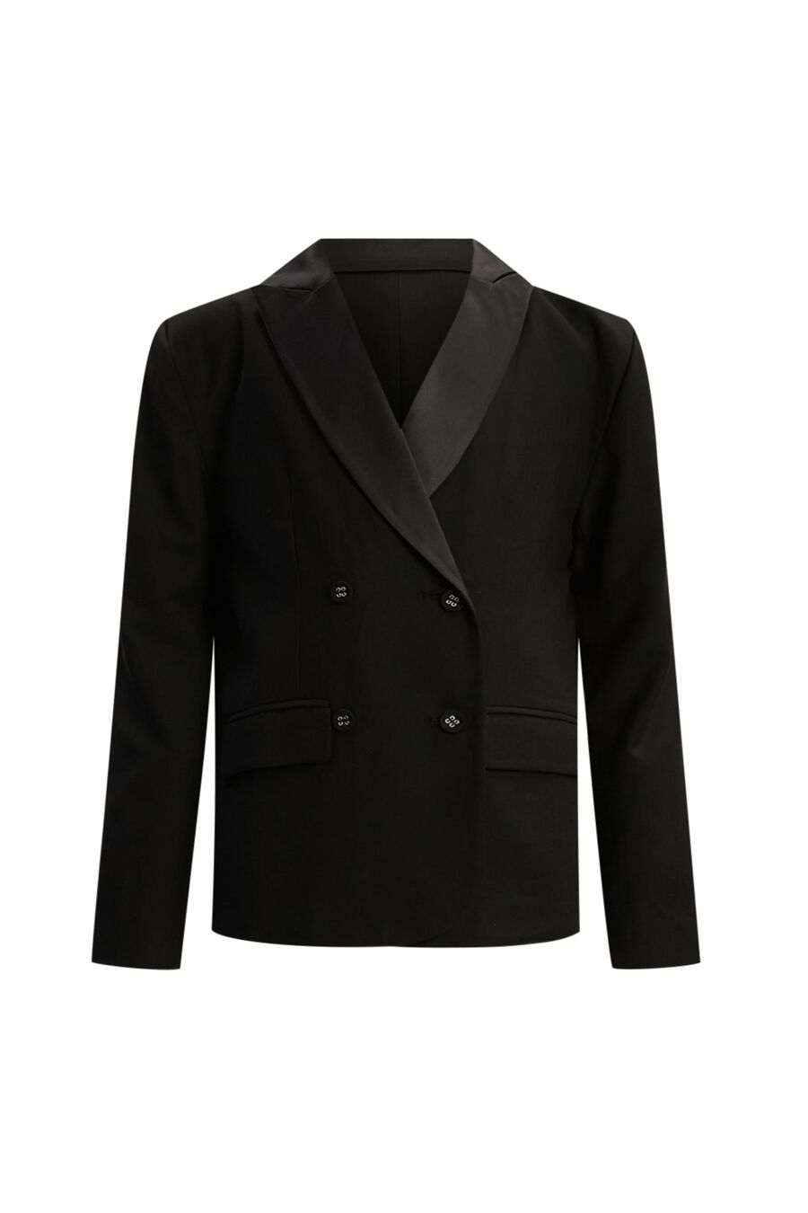 TIMOTEE DOUBLE BREASTED BLAZER in colour BLACK