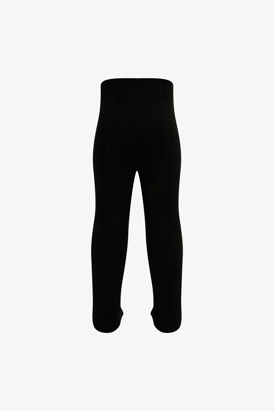 CABLE TIGHTS in colour BLACK