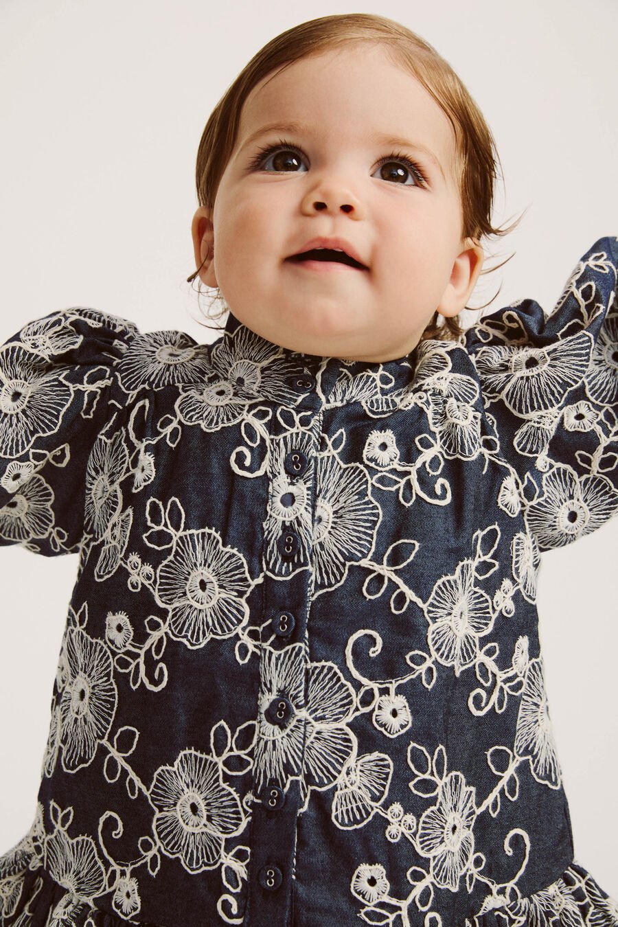 MACEY MINI SHIRT DRESS in colour DARKDENIM