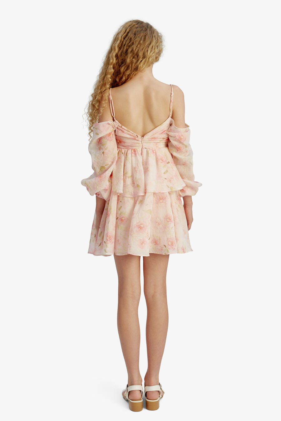 INAYA MINI DRESS in colour Pink Floral