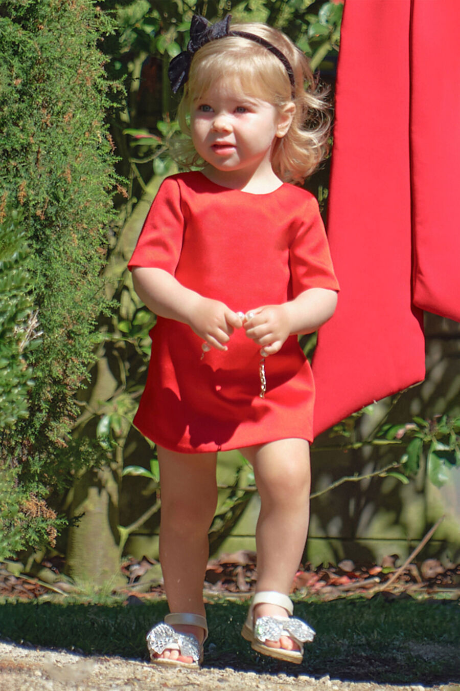 Baby Demi Bow Back Dress