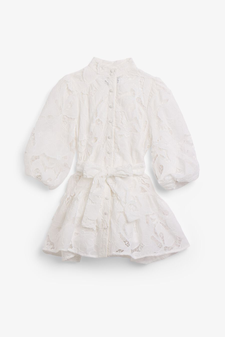 MILA SHIRT DRESS in colour White