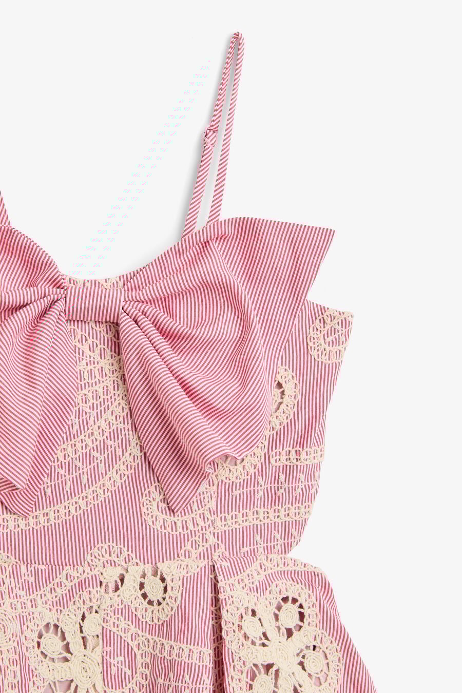 Girls Vieda Bow Front Playsuit