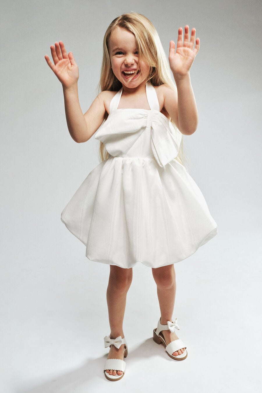 Girls Ophelia Bubble Mini Dress