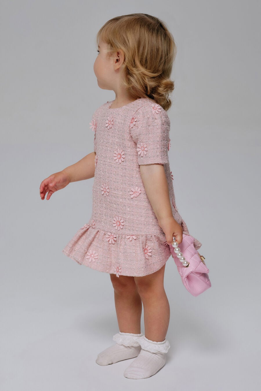 Baby Esra Boucle Dress