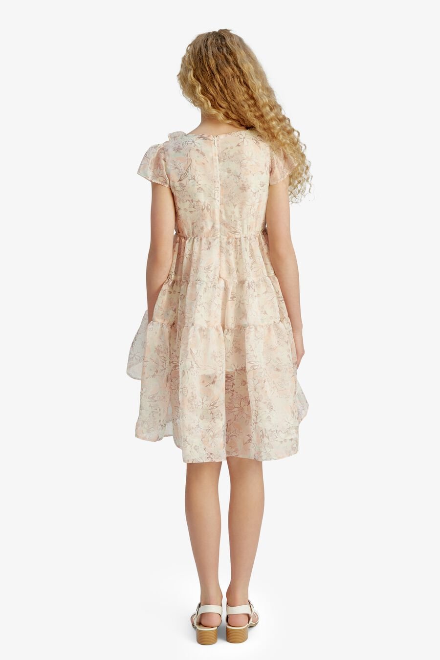 TATUM MINI DRESS in colour Sunset Floral