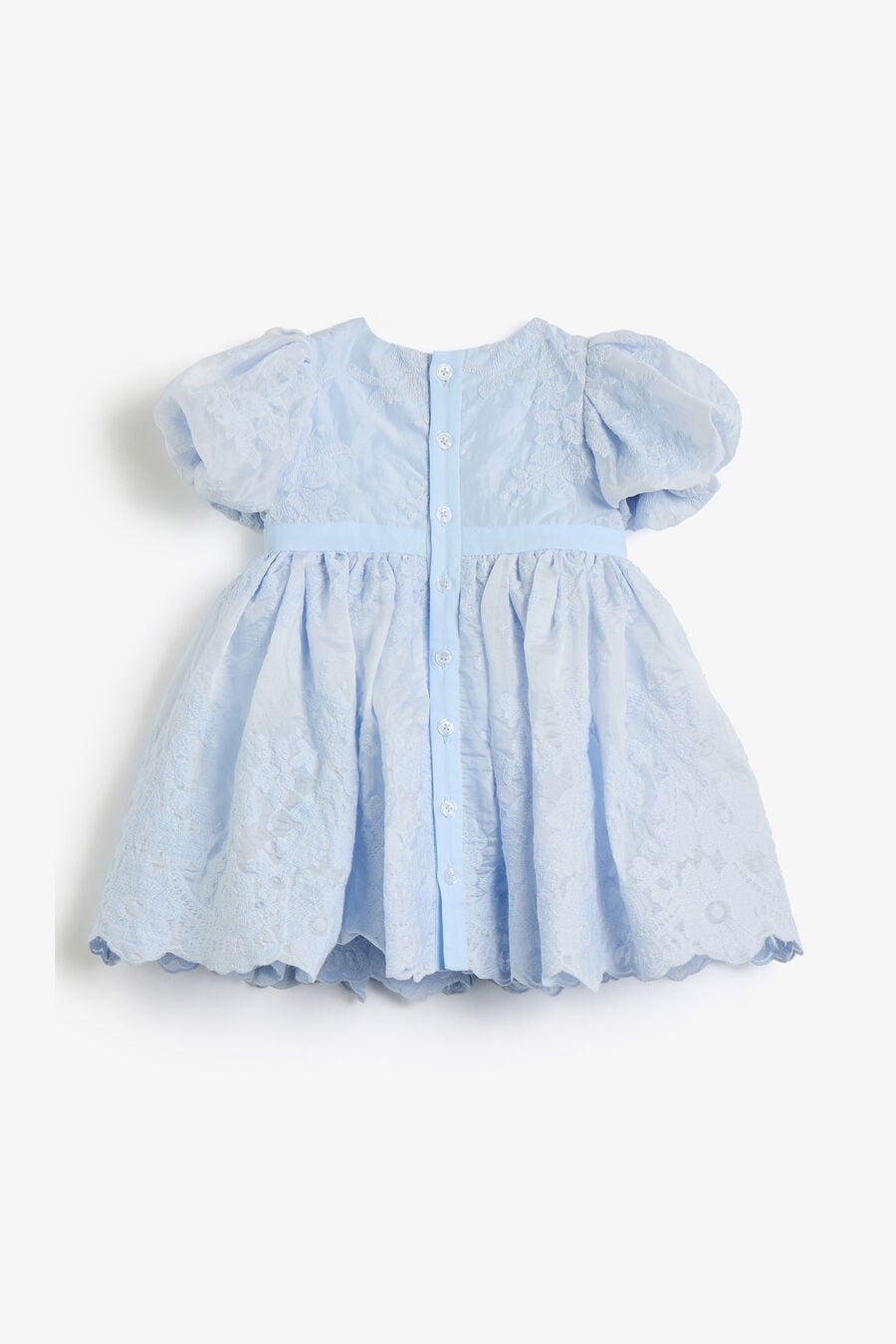 BELLA LACE DRESS in colour SOFT BLUE