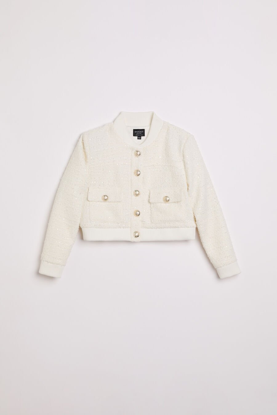 LUCILLE BOMBER JACKET in colour IVORY