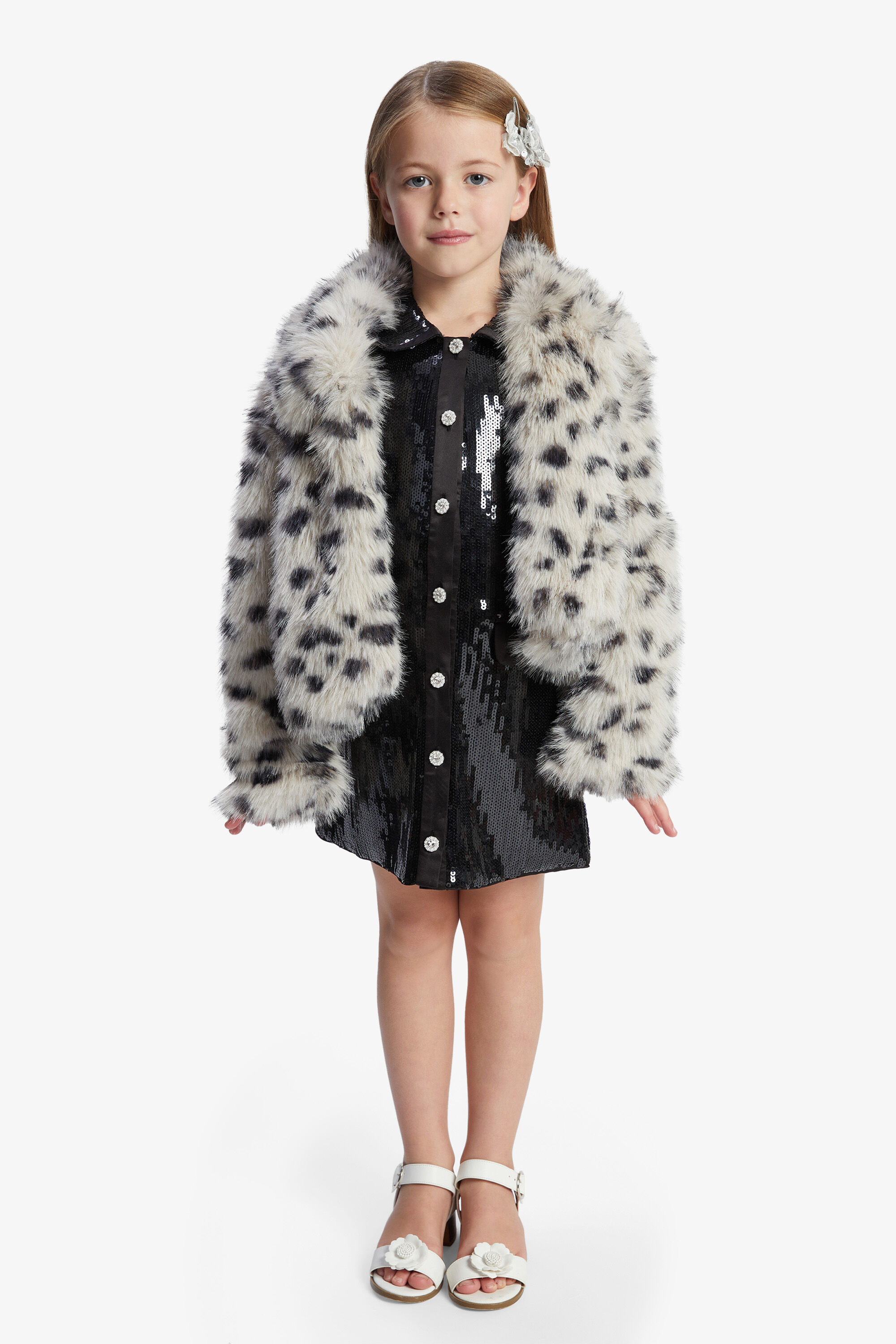 Junior fur coat top