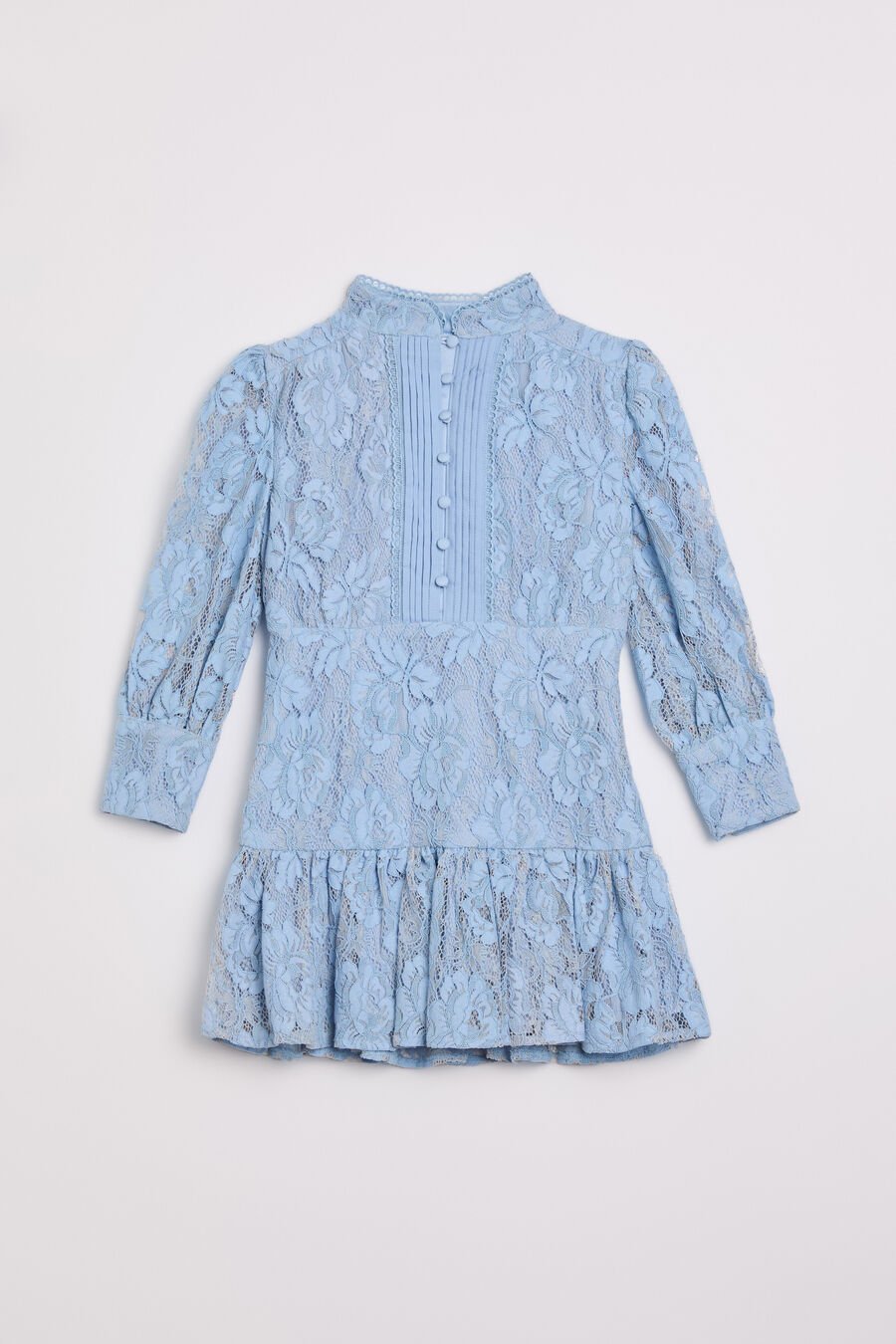 TAMARA LACE DRESS in colour BLUE