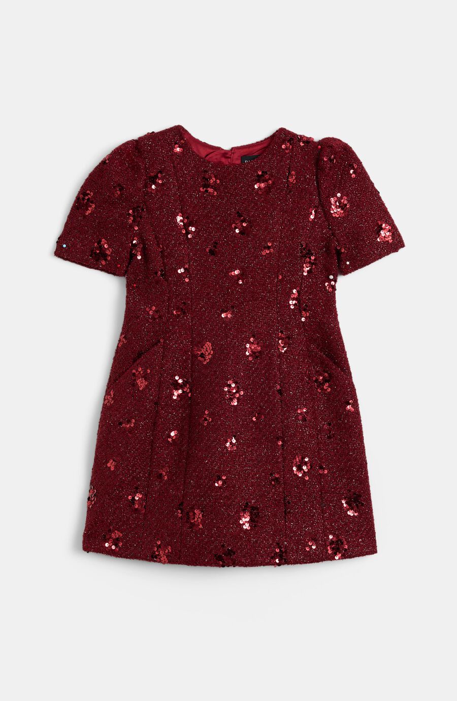 Girls Evianna Boucle Mini Dress