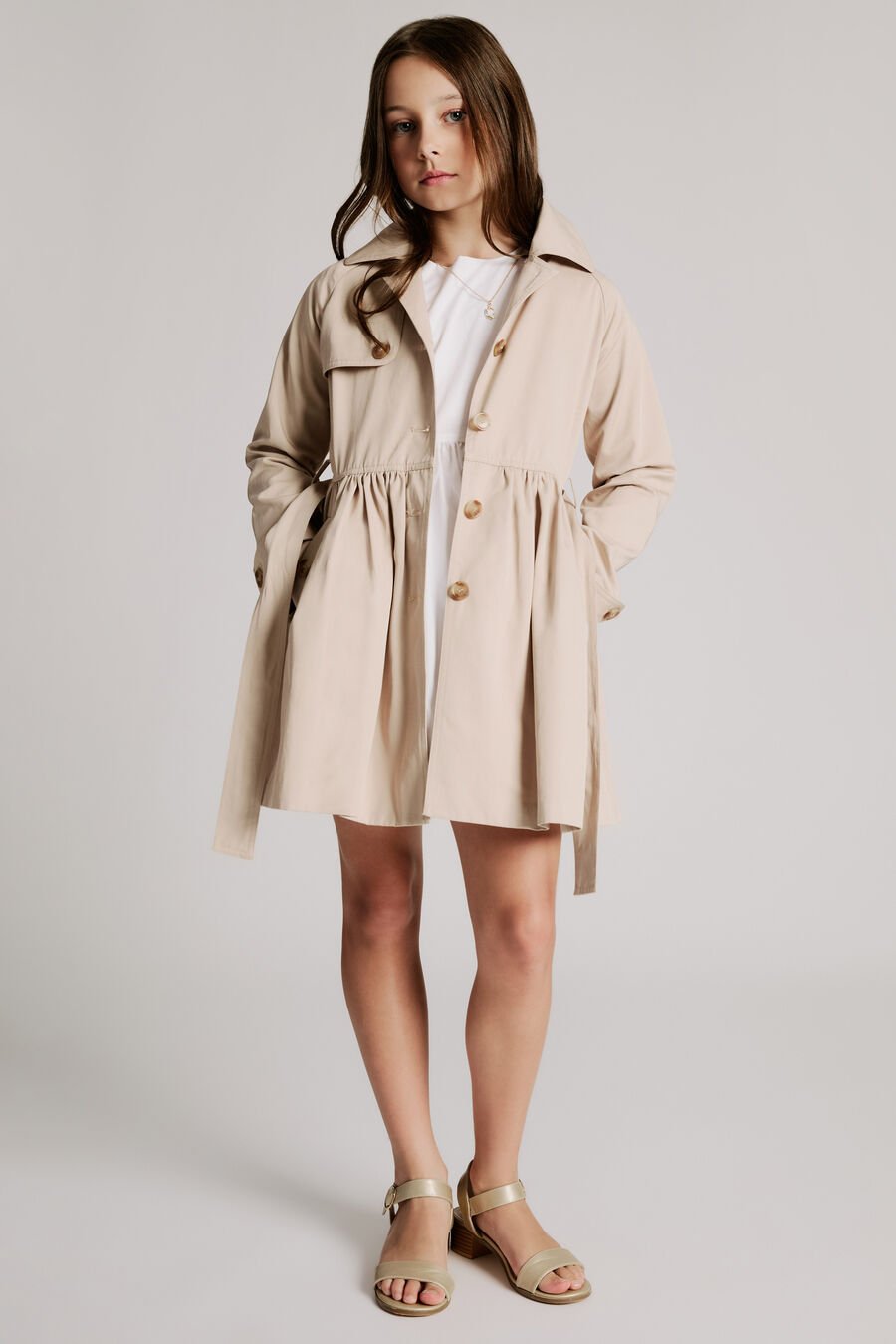 Girls Lucia Classic Trench