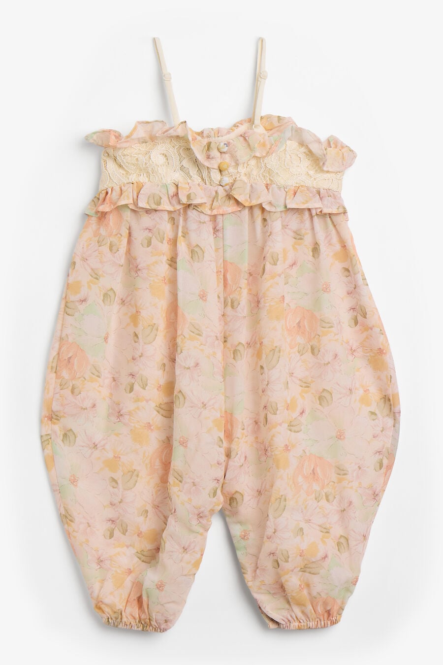 Baby Girl Anna Floral Romper