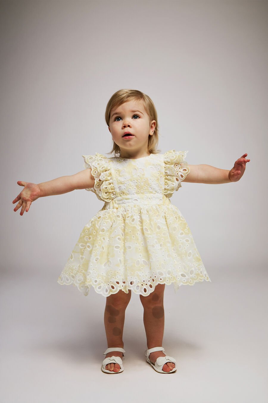 Baby Annie Broderie Mini Dress