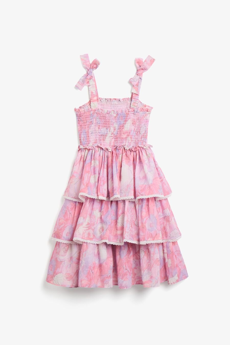Girls Lexie Tiered Dress