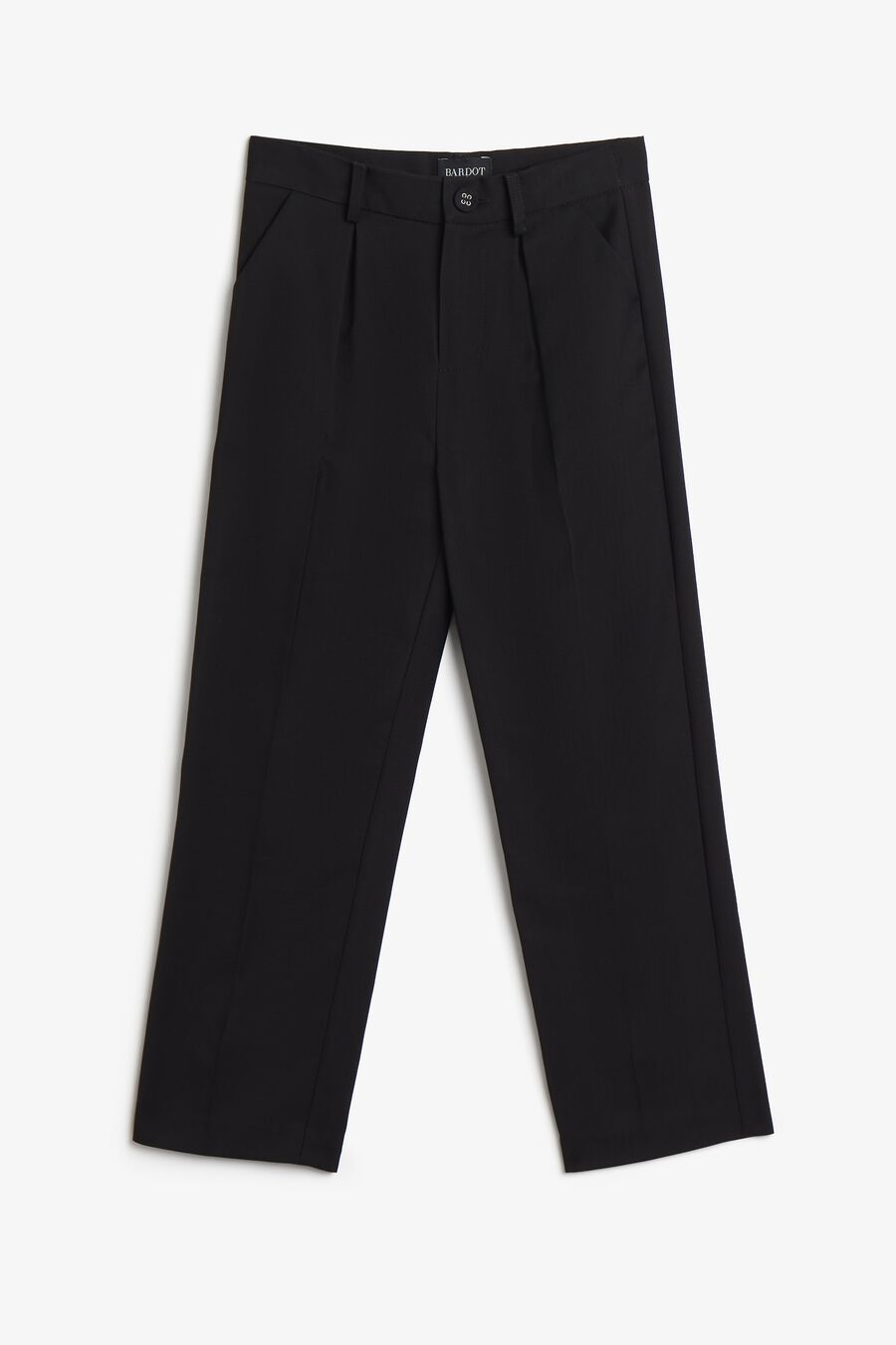 TIMOTEE PLEATED PANT in colour BLACK
