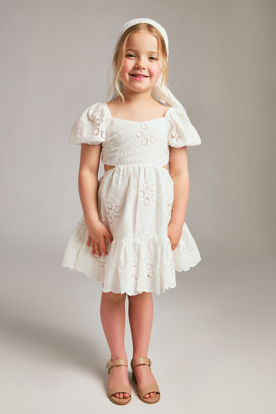 Girls Ellory Embroidered Dress
