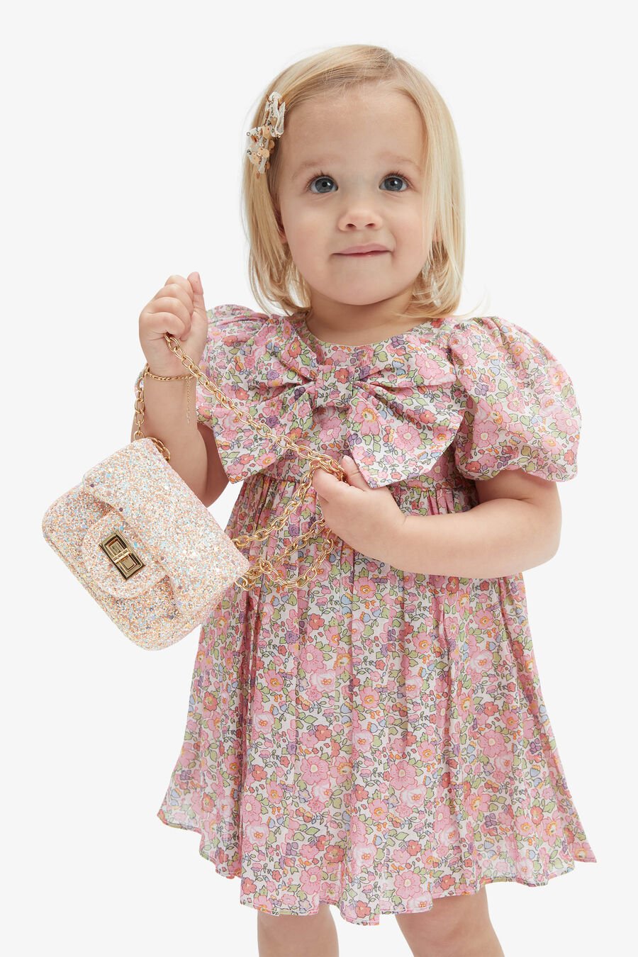 MERCER DITSY MINI DRESS in colour Ditsy Garden