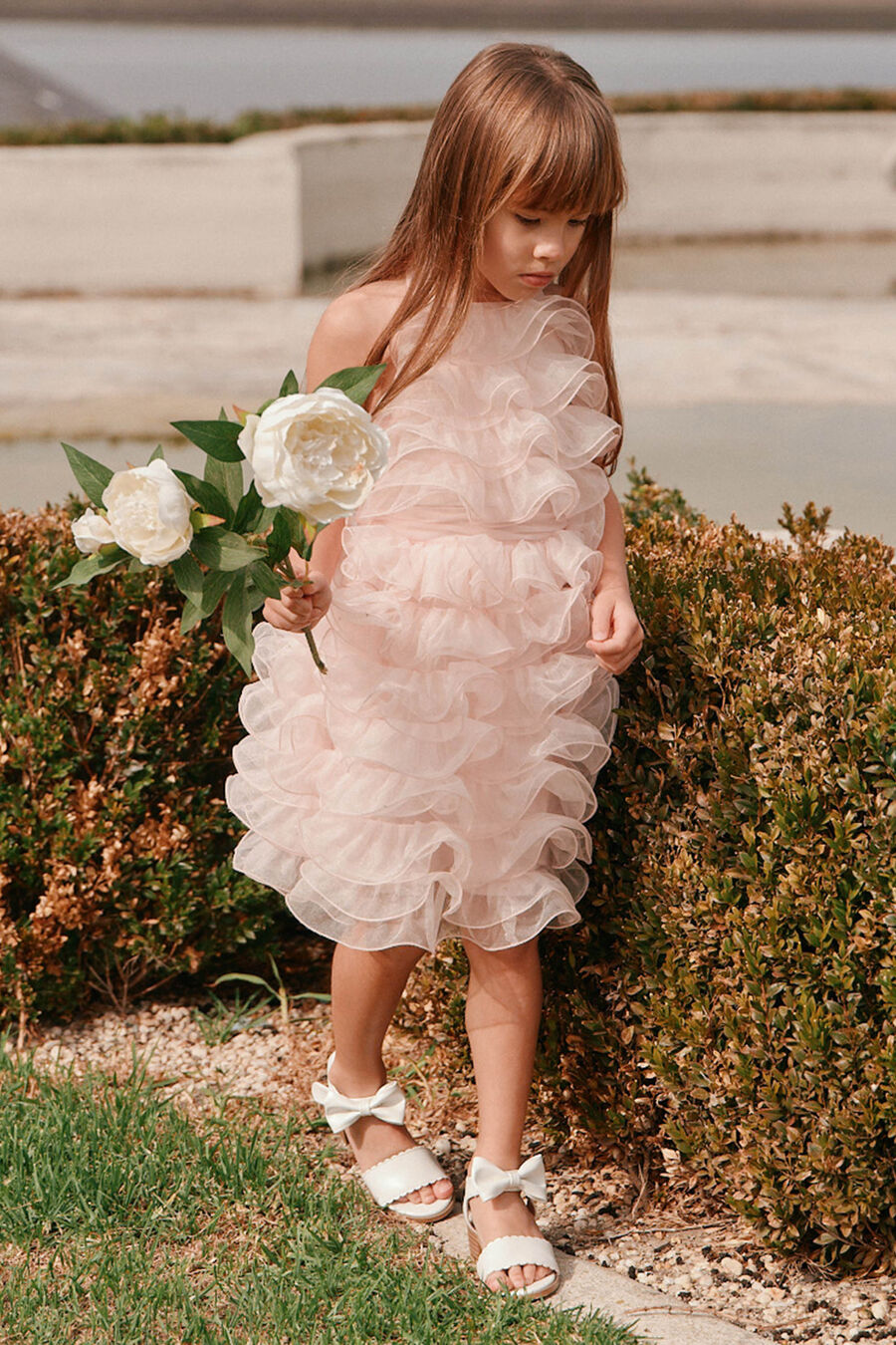 Girls Prudence Halter Dress