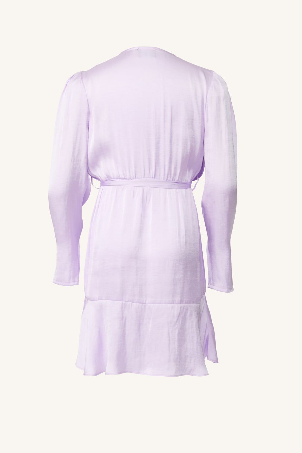 GIRLS WINONA WRAP DRESS in colour LILAC CHIFFON