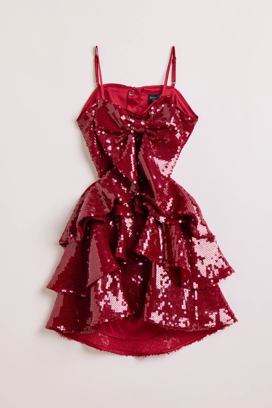 Girls Tulip Sequin Bow Dress
