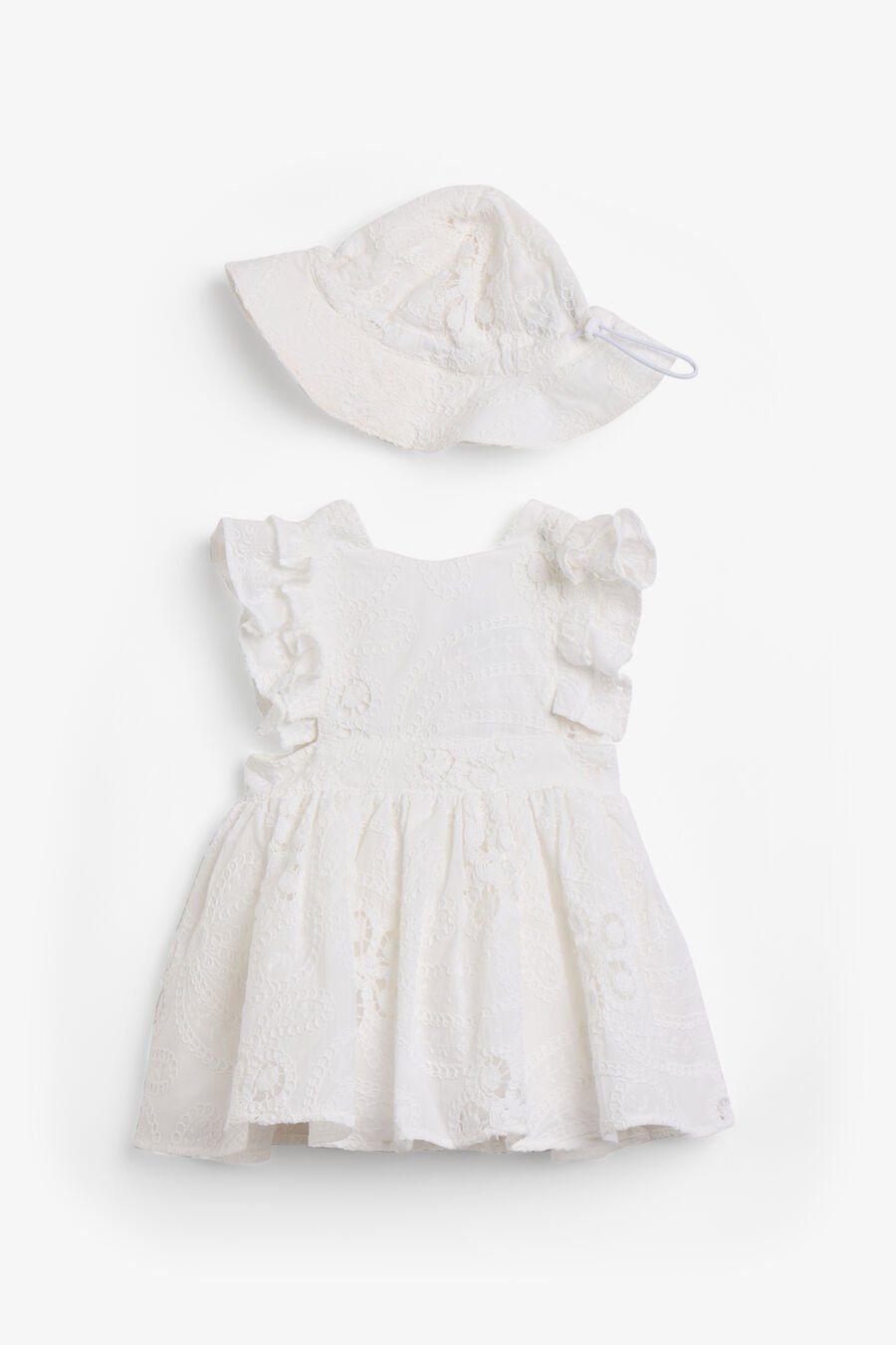 Baby Annie Flower Broderie Dress