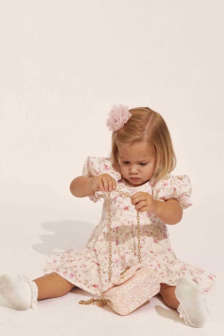 MARCELA MINI DRESS in colour PINK