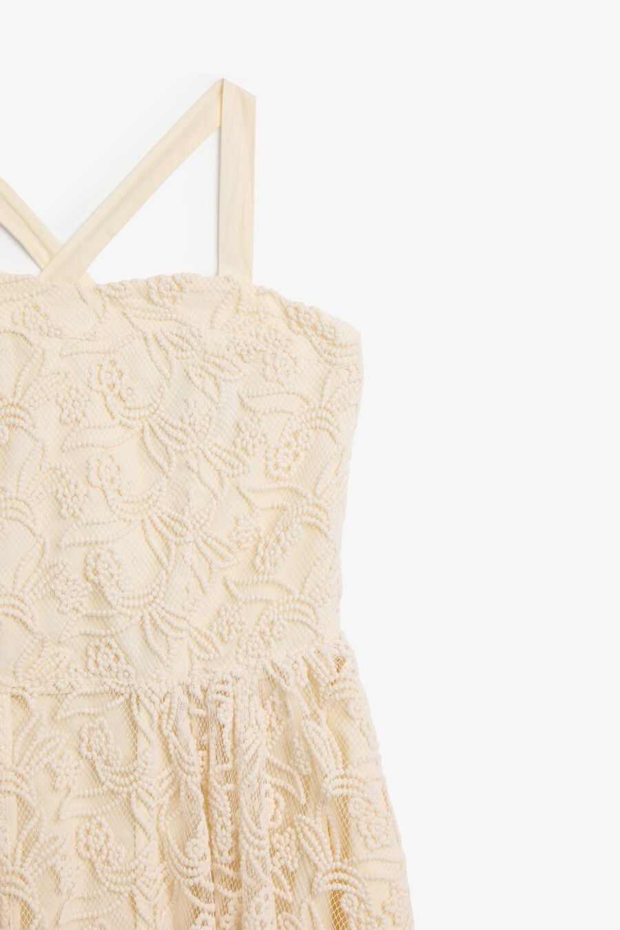 Girls Estie Broderie Lace Midi Dress