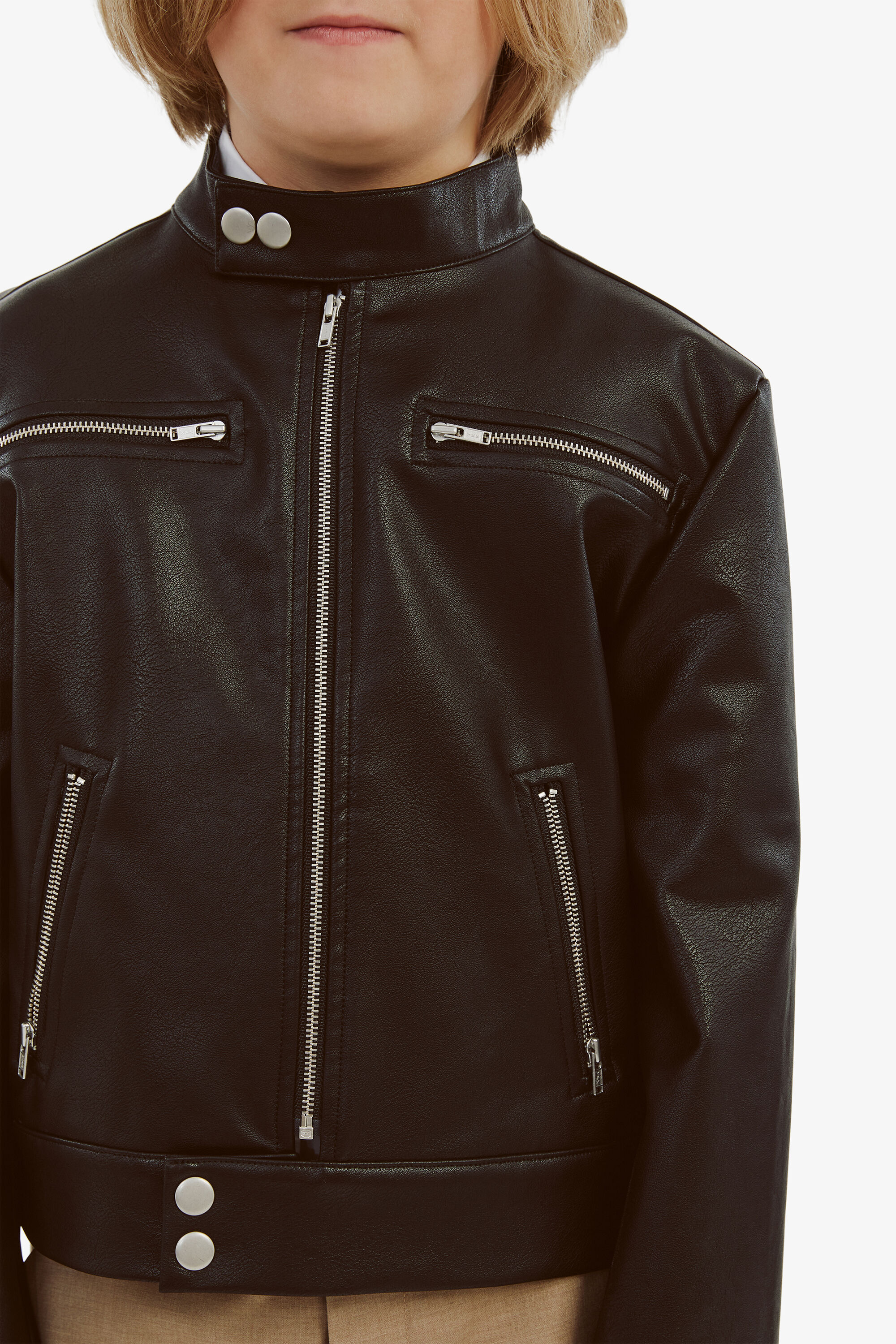 Boys Nile Junior Bomber Jacket In Black Bardot Junior